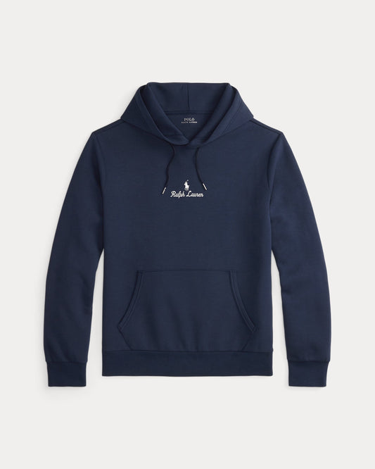 Sudadera con capucha y logotipo de doble punto